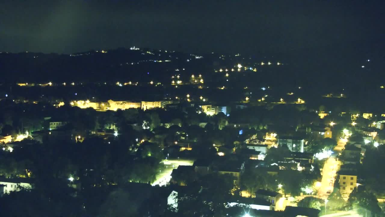 Nova Gorica in Gorica: Čudovit Razgled iz Frančiškanskega Samostana Kostanjevica