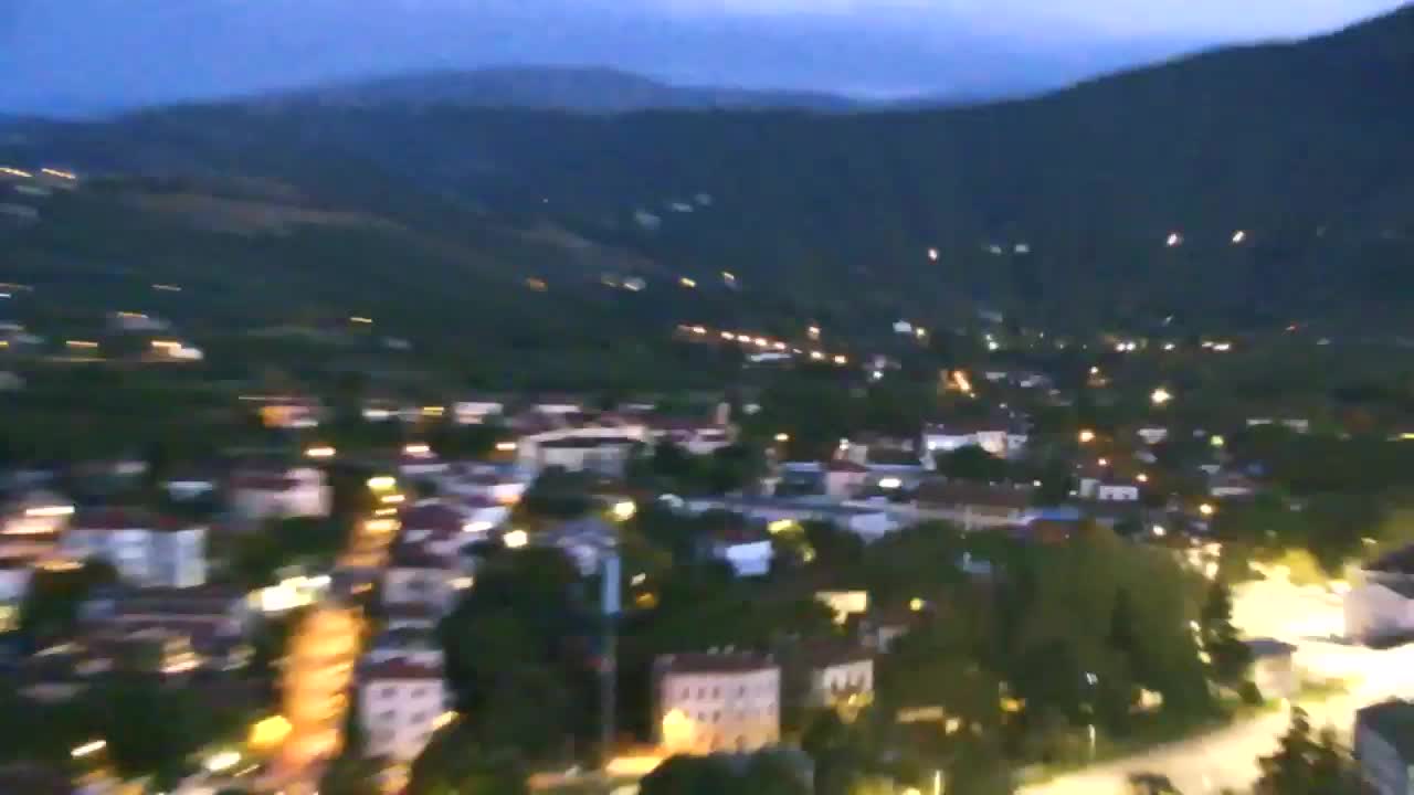 Nova Gorica et Gorizia : Vue Imprenable depuis le Monastère Franciscain de Kostanjevica