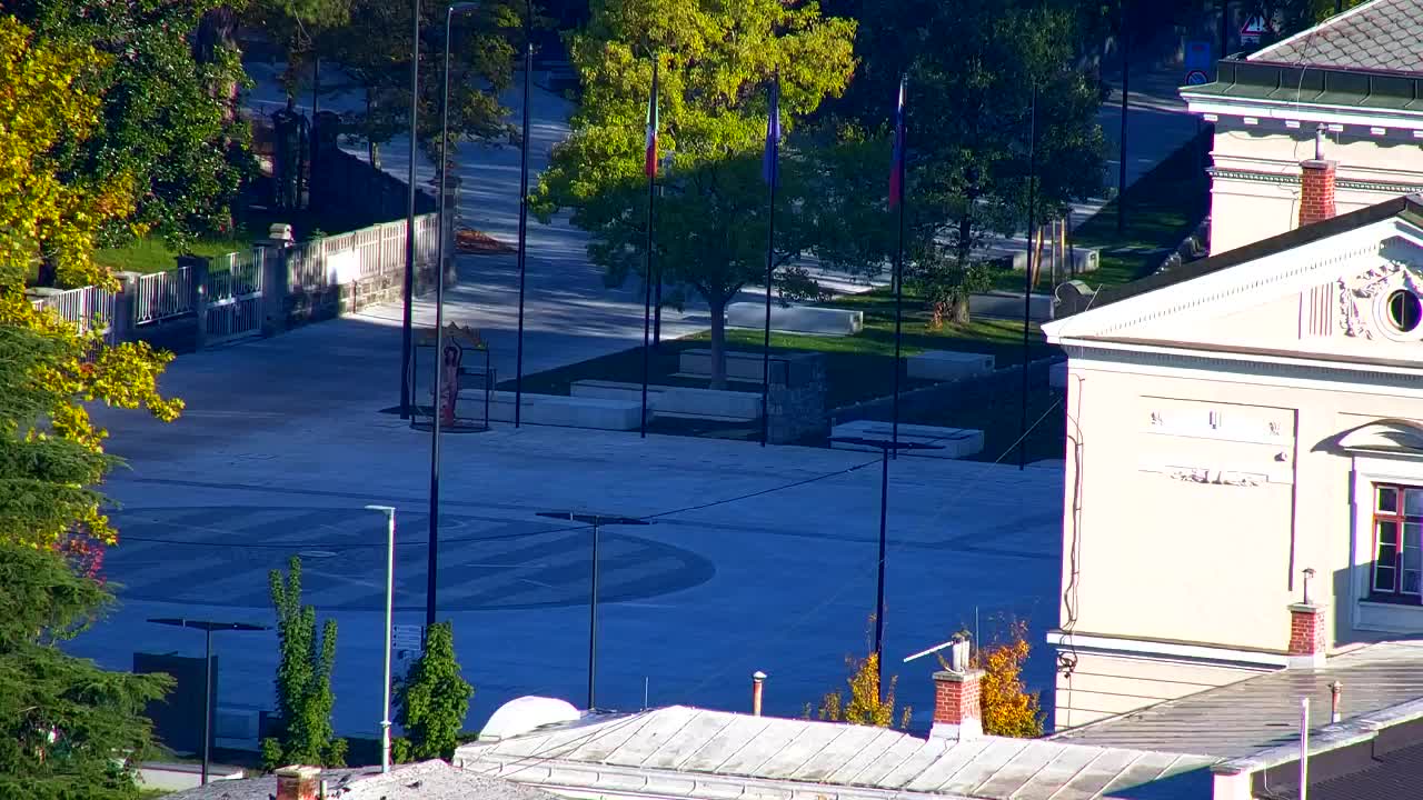 Nova Gorica in Gorica: Čudovit Razgled iz Frančiškanskega Samostana Kostanjevica