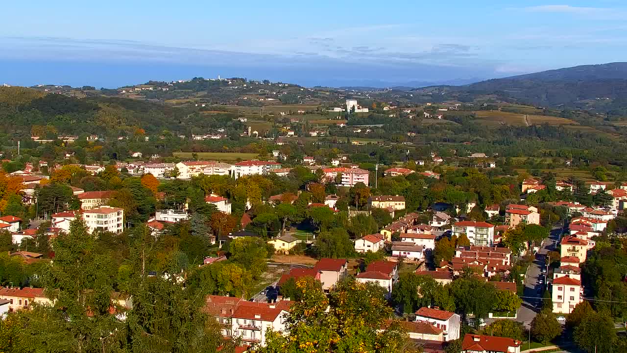 Nova Gorica y Gorizia: Impresionantes Vistas desde el Monasterio Franciscano de Kostanjevica