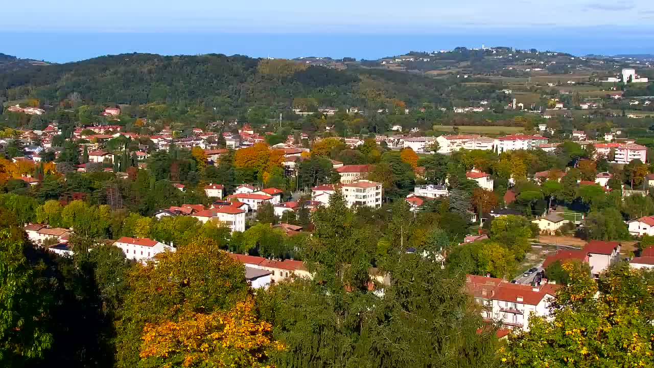 Nova Gorica y Gorizia: Impresionantes Vistas desde el Monasterio Franciscano de Kostanjevica