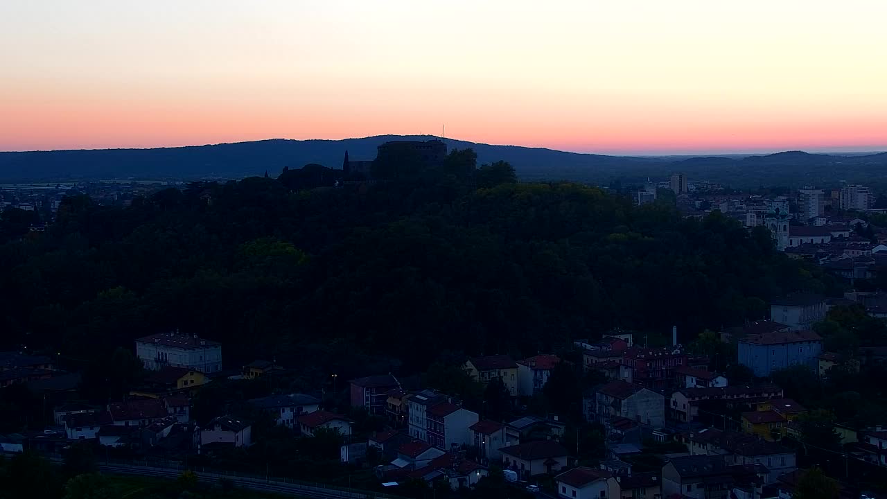 Nova Gorica et Gorizia : Vue Imprenable depuis le Monastère Franciscain de Kostanjevica