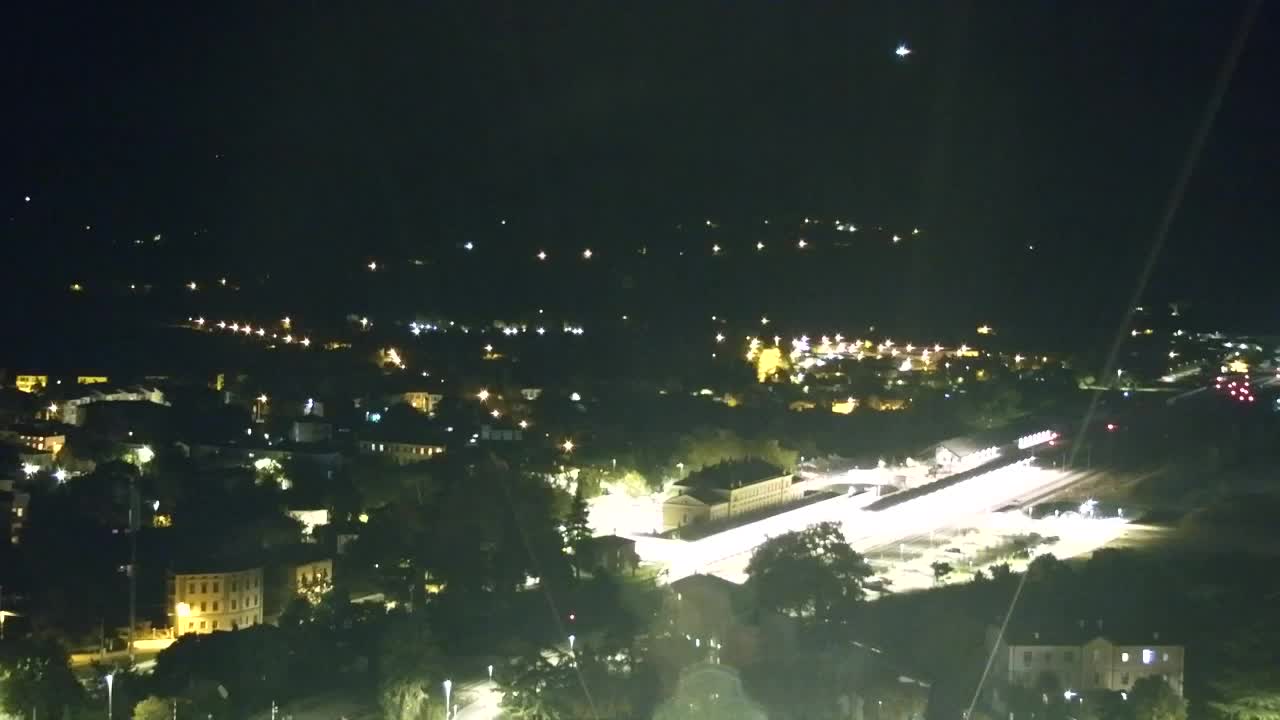 Nova Gorica in Gorica: Čudovit Razgled iz Frančiškanskega Samostana Kostanjevica