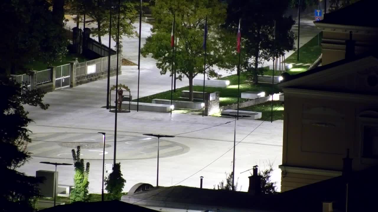 Nova Gorica i Gorica: Prekrasan Pogled iz Franjevačkog Samostana Kostanjevica