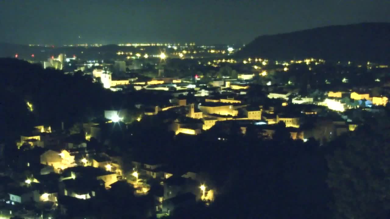Nova Gorica in Gorica: Čudovit Razgled iz Frančiškanskega Samostana Kostanjevica