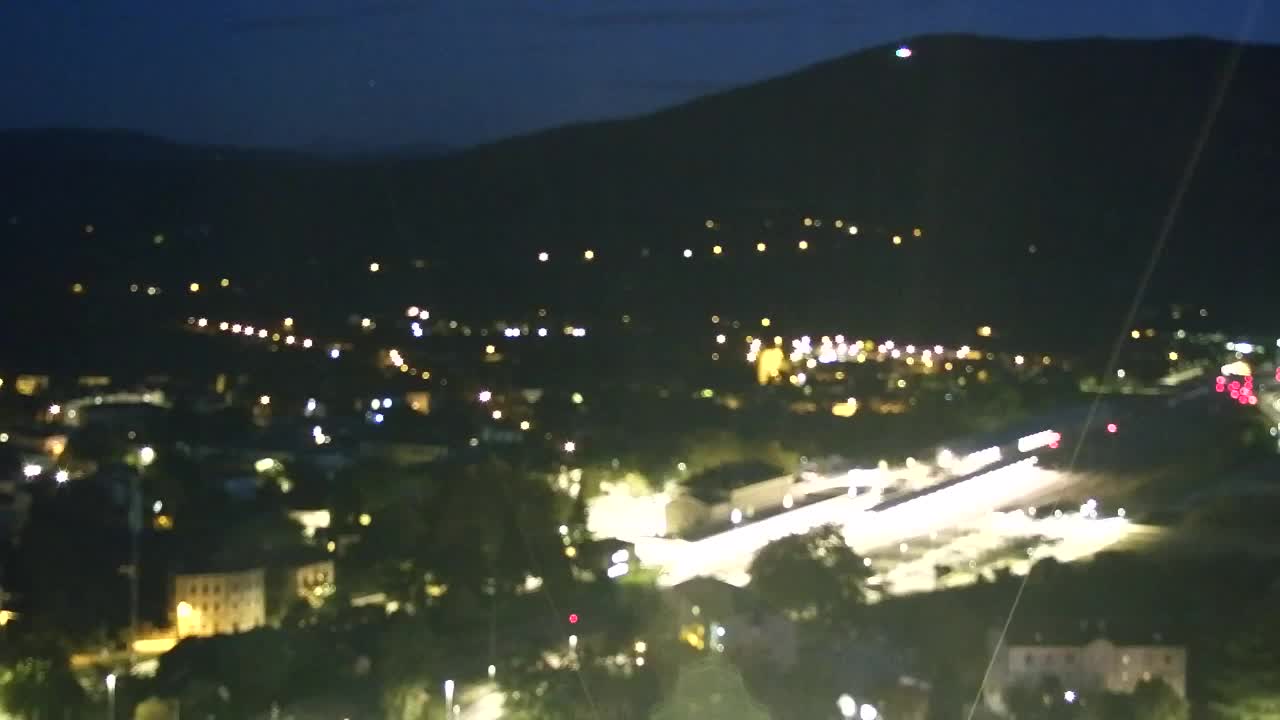 Nova Gorica in Gorica: Čudovit Razgled iz Frančiškanskega Samostana Kostanjevica
