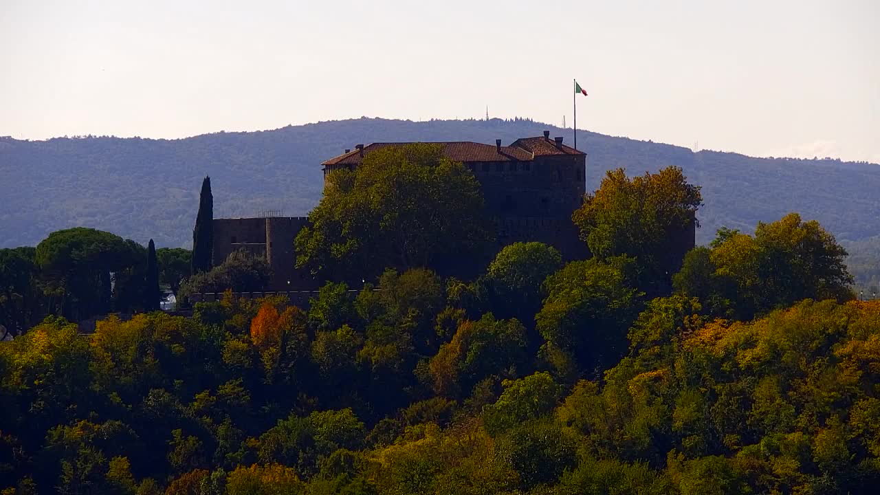 Nova Gorica in Gorica: Čudovit Razgled iz Frančiškanskega Samostana Kostanjevica