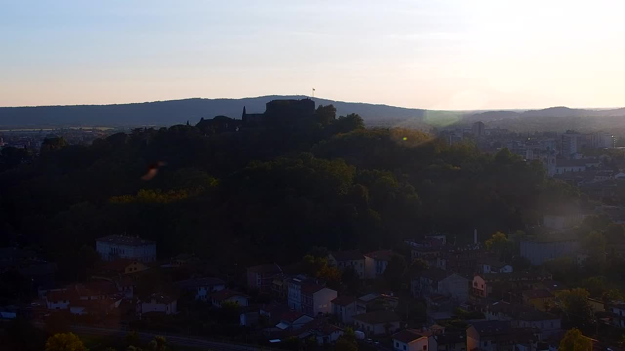 Nova Gorica et Gorizia : Vue Imprenable depuis le Monastère Franciscain de Kostanjevica