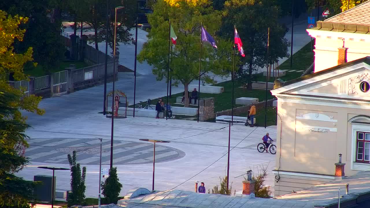 Nova Gorica et Gorizia : Vue Imprenable depuis le Monastère Franciscain de Kostanjevica