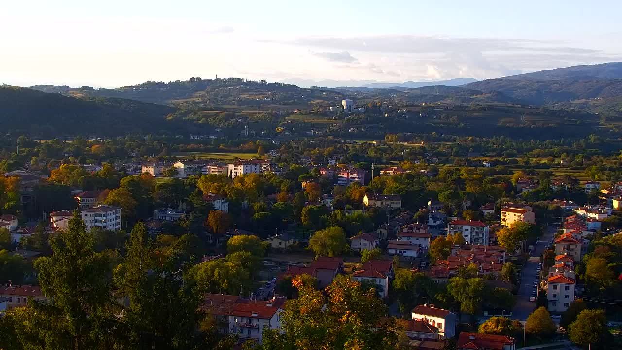 Nova Gorica et Gorizia : Vue Imprenable depuis le Monastère Franciscain de Kostanjevica