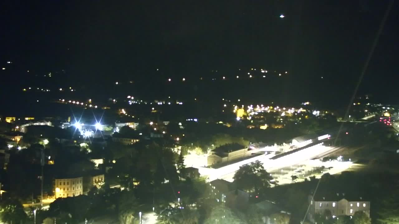 Nova Gorica et Gorizia : Vue Imprenable depuis le Monastère Franciscain de Kostanjevica