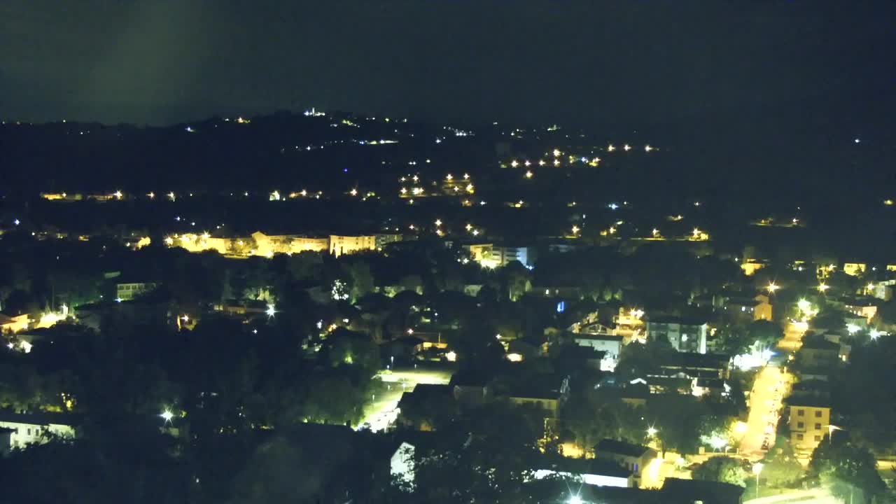 Nova Gorica in Gorica: Čudovit Razgled iz Frančiškanskega Samostana Kostanjevica