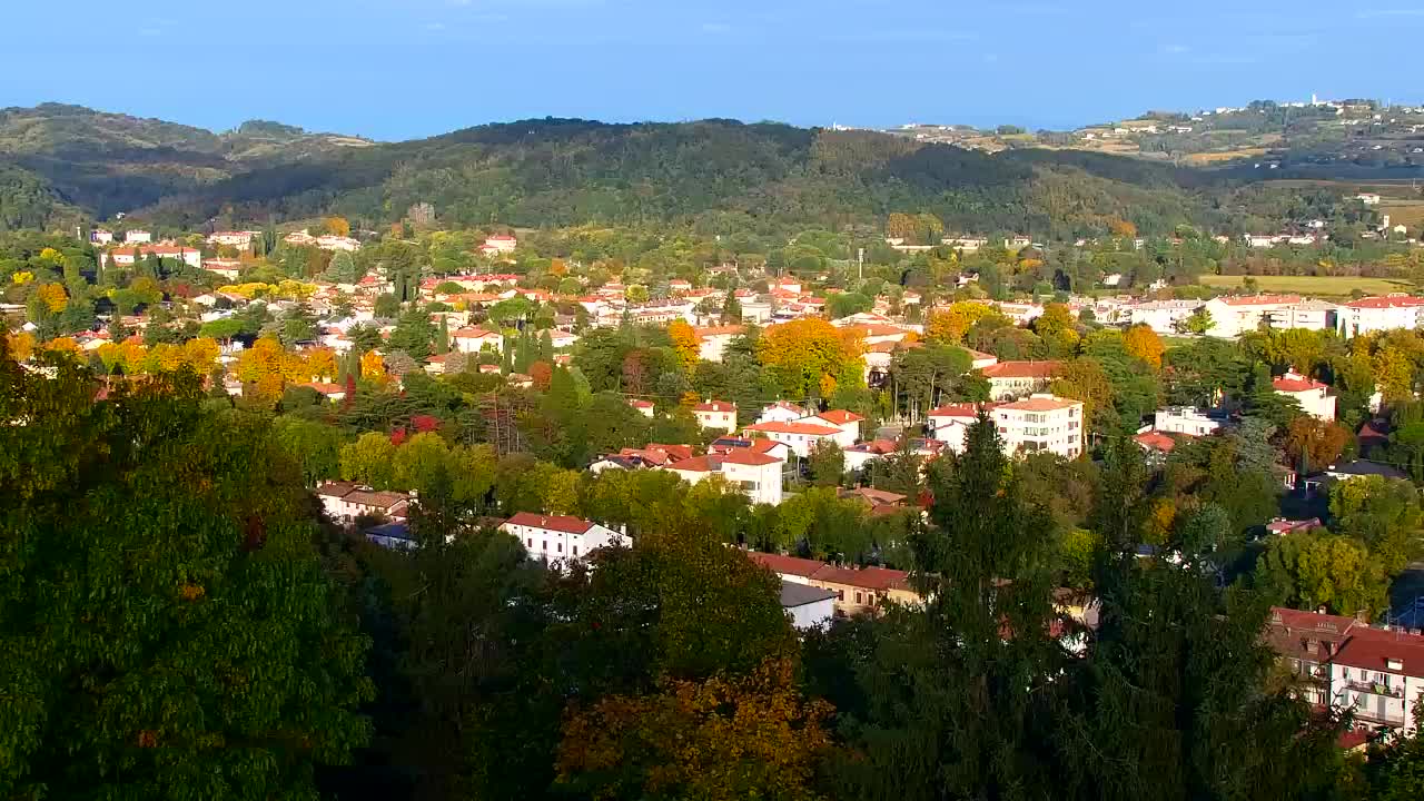 Nova Gorica i Gorica: Prekrasan Pogled iz Franjevačkog Samostana Kostanjevica