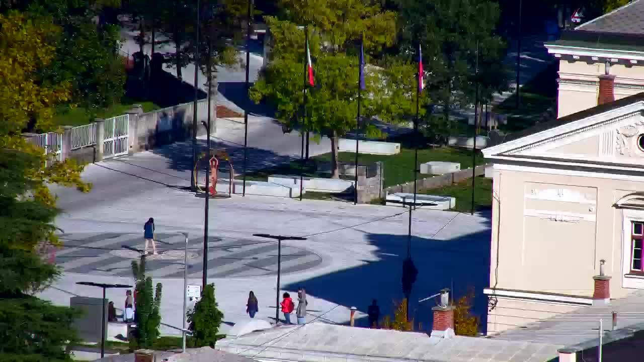 Nova Gorica i Gorica: Prekrasan Pogled iz Franjevačkog Samostana Kostanjevica