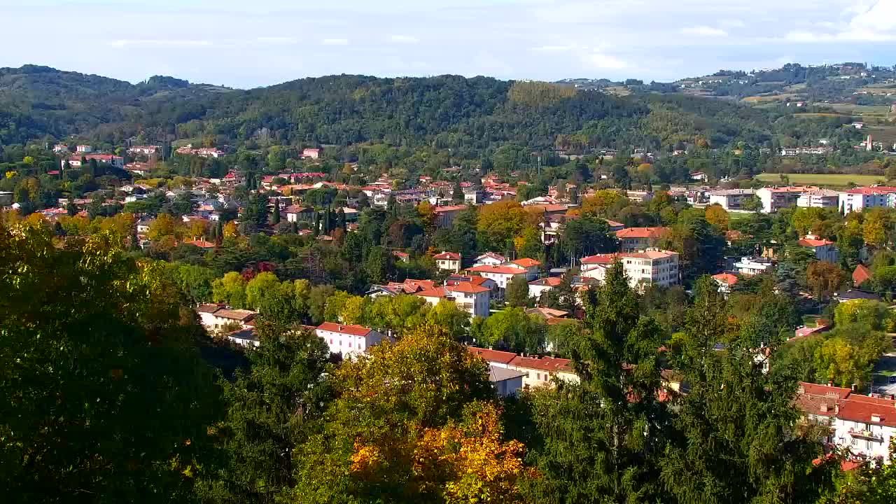 Nova Gorica et Gorizia : Vue Imprenable depuis le Monastère Franciscain de Kostanjevica