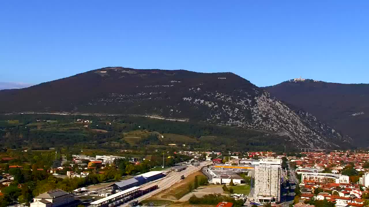 Nova Gorica et Gorizia : Vue Imprenable depuis le Monastère Franciscain de Kostanjevica