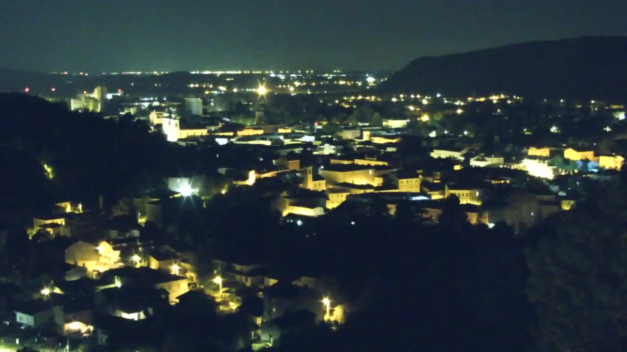 Nova Gorica i Gorica: Prekrasan Pogled iz Franjevačkog Samostana Kostanjevica