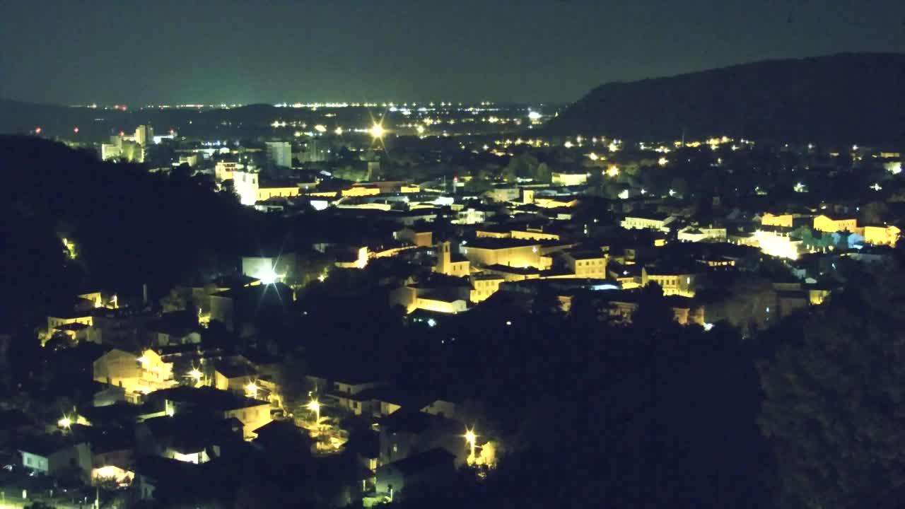 Nova Gorica i Gorica: Prekrasan Pogled iz Franjevačkog Samostana Kostanjevica