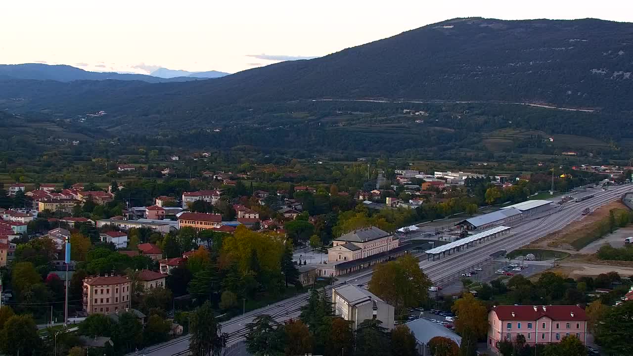 Nova Gorica in Gorica: Čudovit Razgled iz Frančiškanskega Samostana Kostanjevica