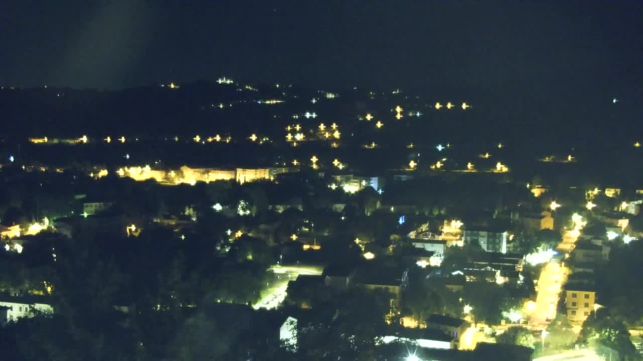 Nova Gorica i Gorica: Prekrasan Pogled iz Franjevačkog Samostana Kostanjevica