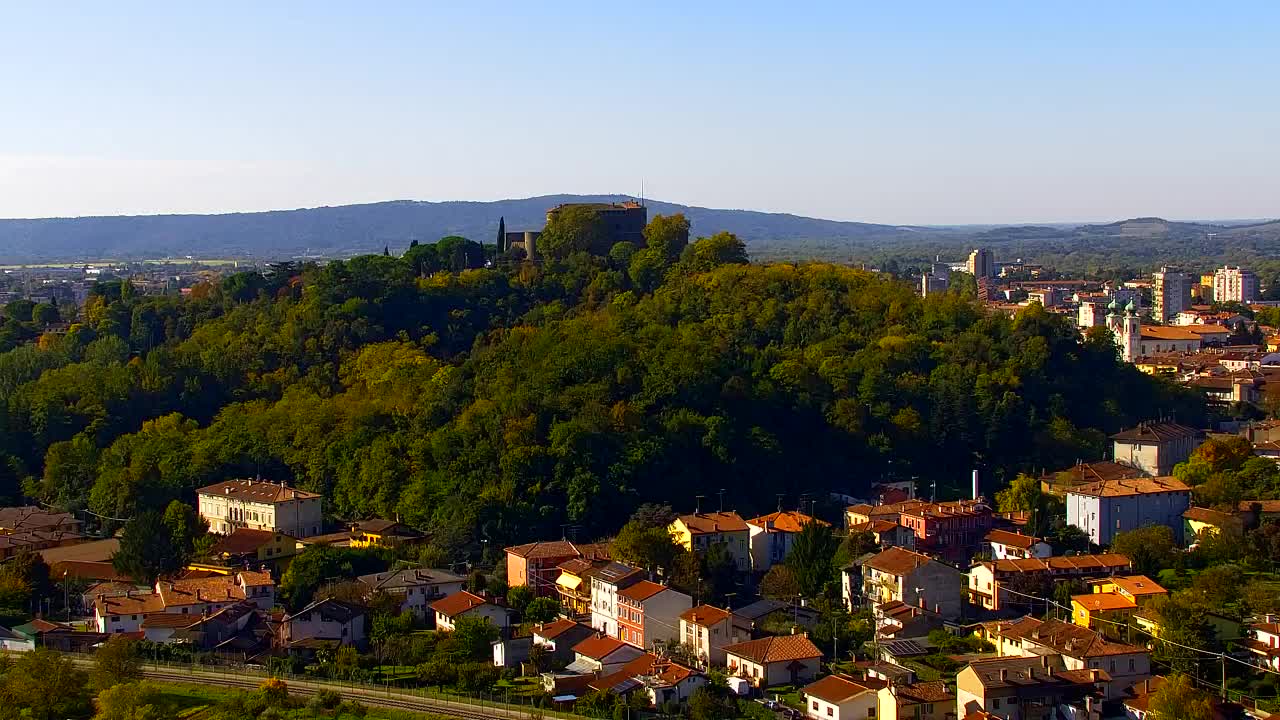Nova Gorica et Gorizia : Vue Imprenable depuis le Monastère Franciscain de Kostanjevica