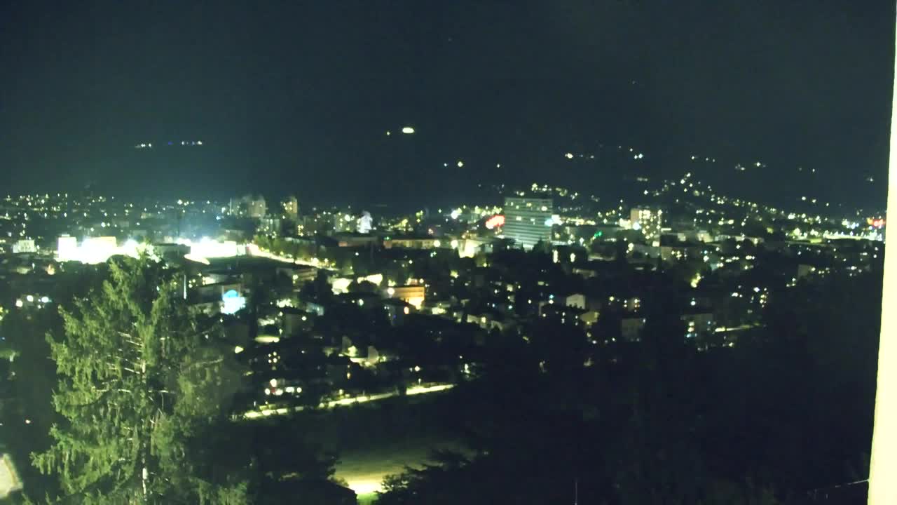 Nova Gorica i Gorica: Prekrasan Pogled iz Franjevačkog Samostana Kostanjevica
