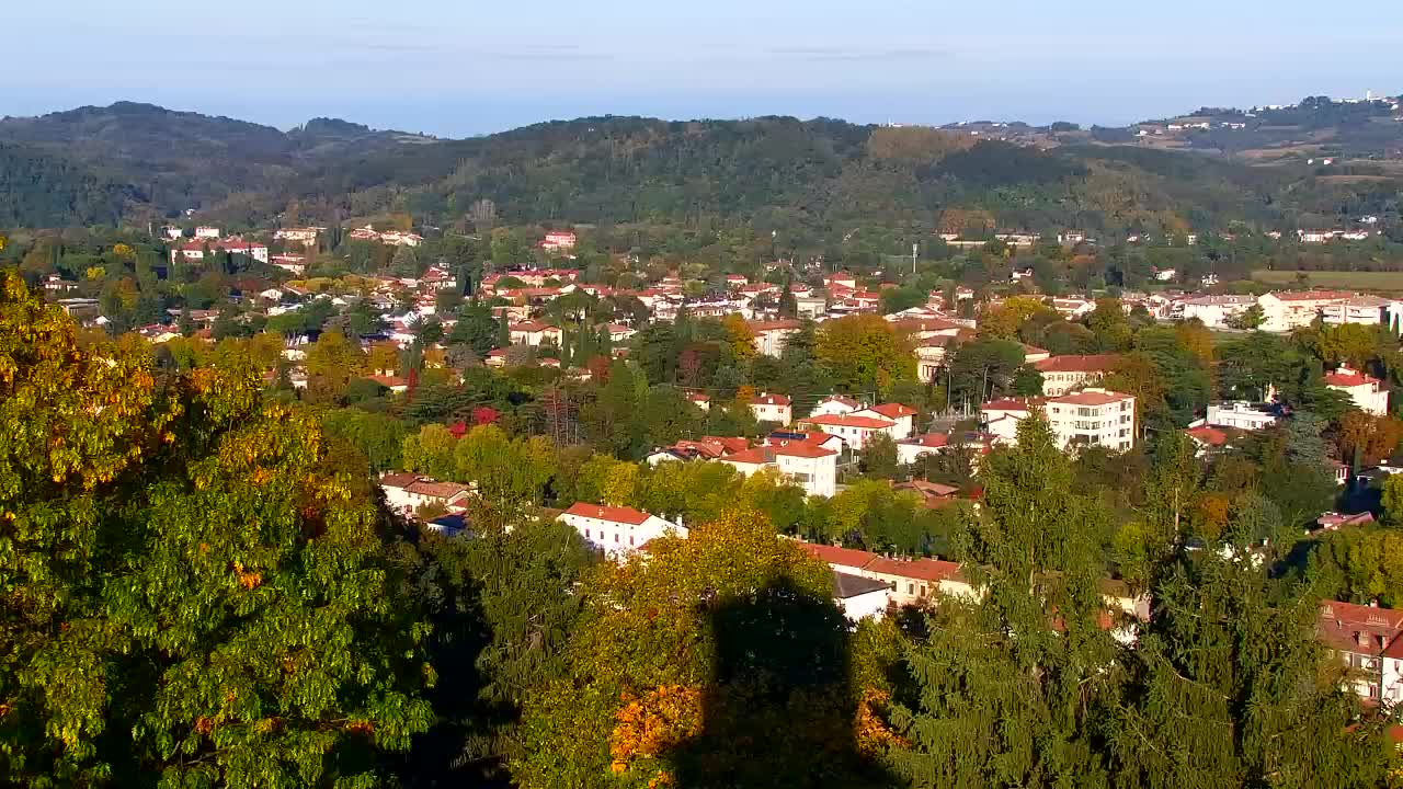 Nova Gorica i Gorica: Prekrasan Pogled iz Franjevačkog Samostana Kostanjevica