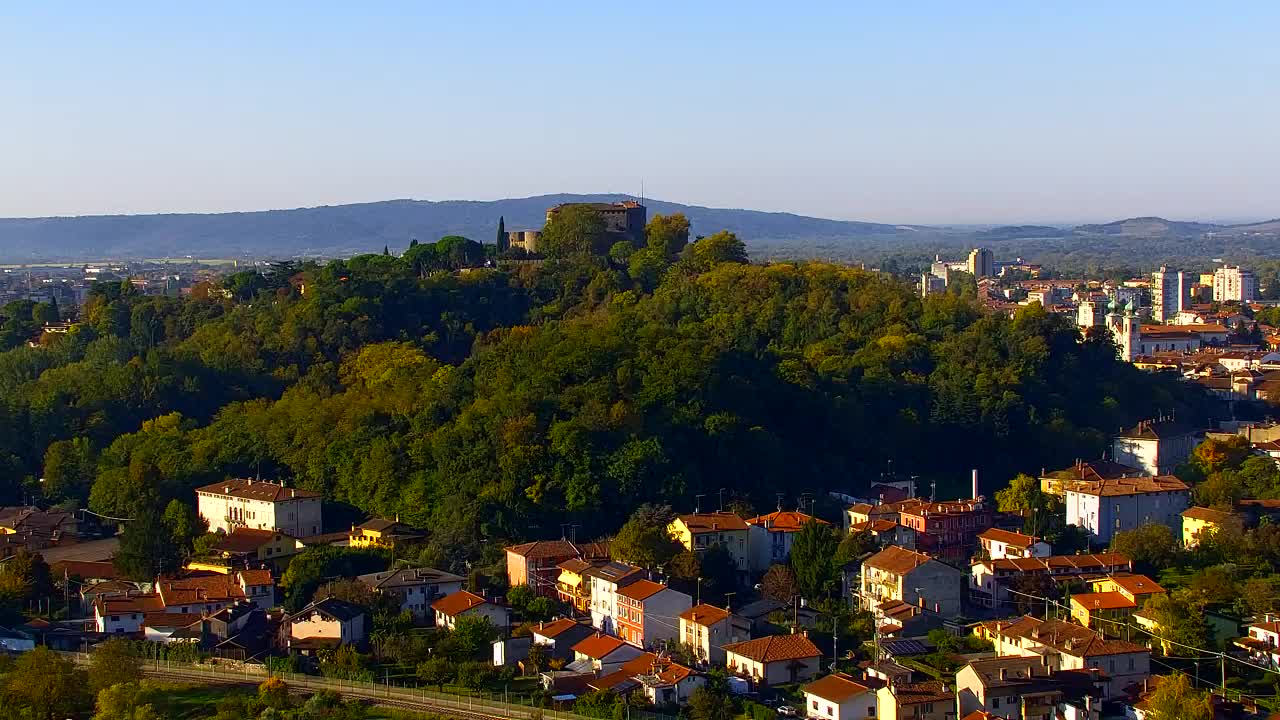 Nova Gorica in Gorica: Čudovit Razgled iz Frančiškanskega Samostana Kostanjevica