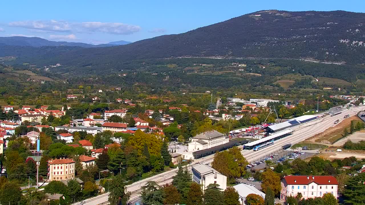 Nova Gorica i Gorica: Prekrasan Pogled iz Franjevačkog Samostana Kostanjevica