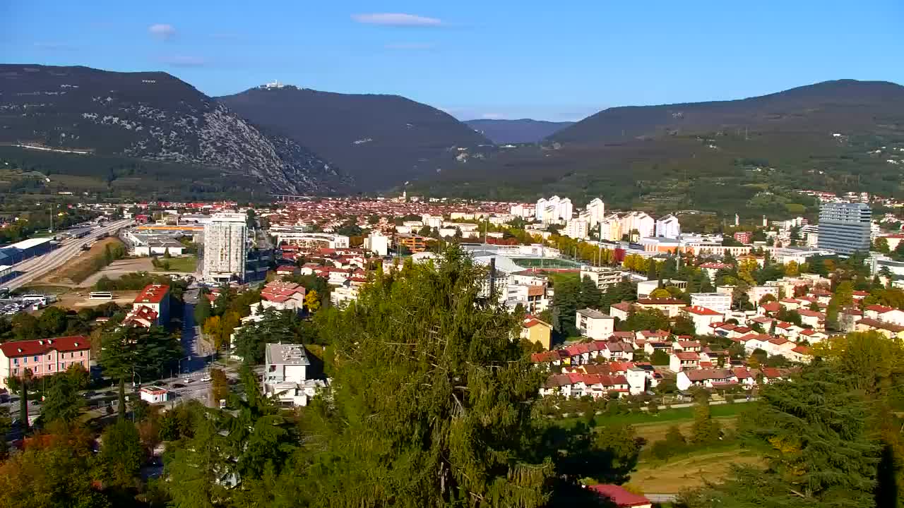 Nova Gorica in Gorica: Čudovit Razgled iz Frančiškanskega Samostana Kostanjevica