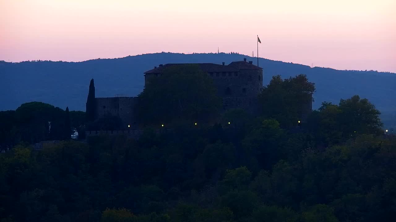 Nova Gorica i Gorica: Prekrasan Pogled iz Franjevačkog Samostana Kostanjevica