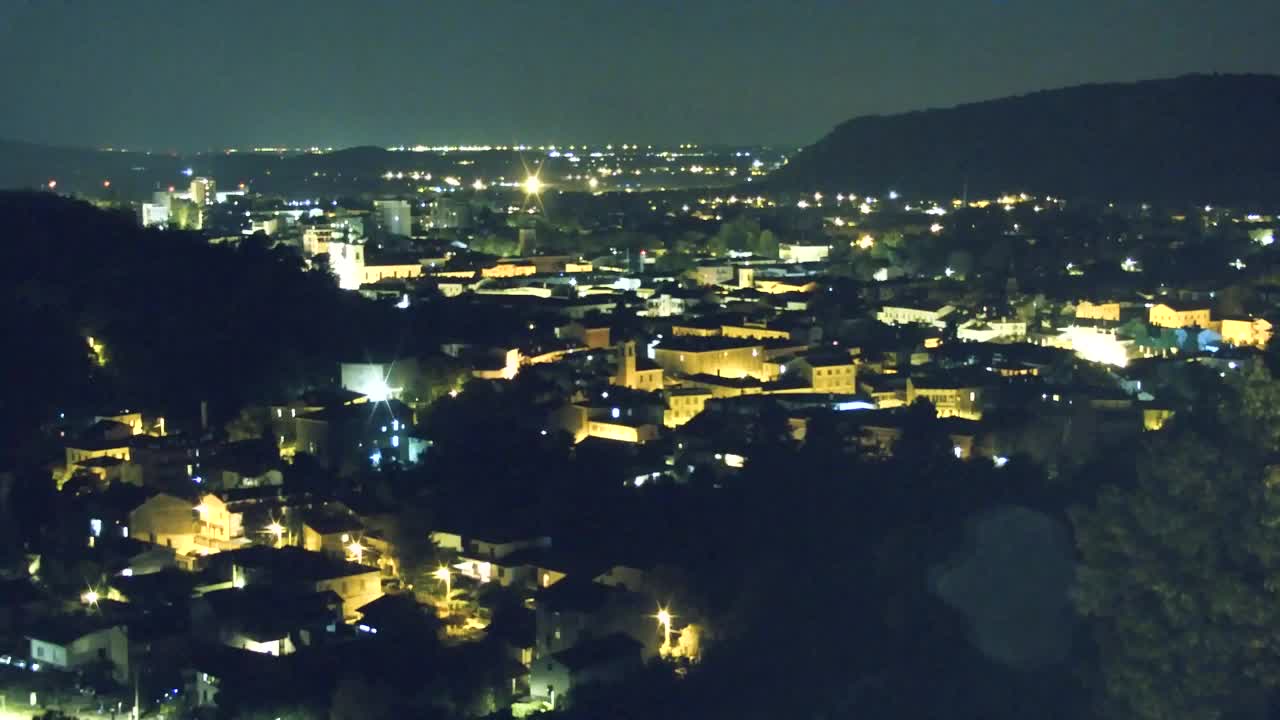 Nova Gorica i Gorica: Prekrasan Pogled iz Franjevačkog Samostana Kostanjevica
