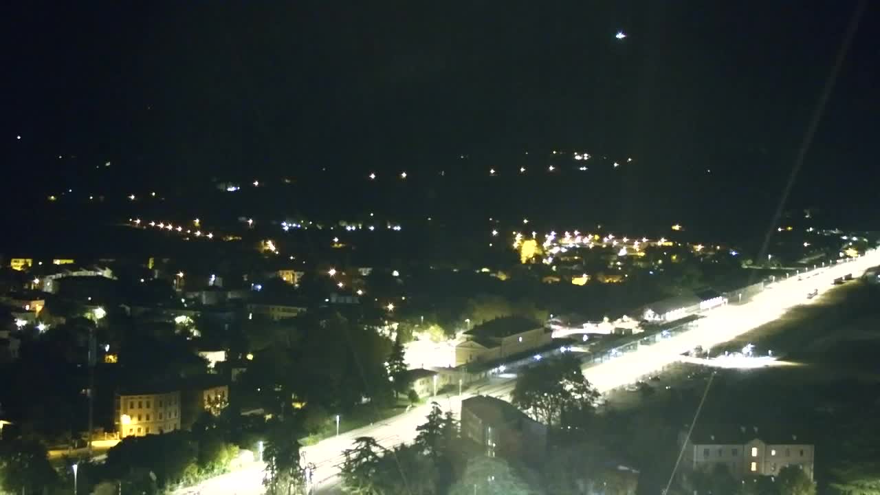Nova Gorica in Gorica: Čudovit Razgled iz Frančiškanskega Samostana Kostanjevica