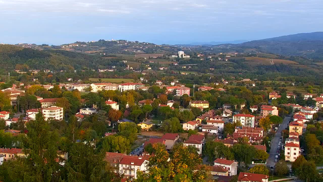 Nova Gorica in Gorica: Čudovit Razgled iz Frančiškanskega Samostana Kostanjevica