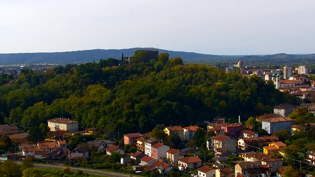 Nova Gorica in Gorica: Čudovit Razgled iz Frančiškanskega Samostana Kostanjevica