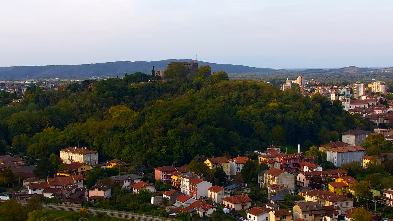 Nova Gorica et Gorizia : Vue Imprenable depuis le Monastère Franciscain de Kostanjevica