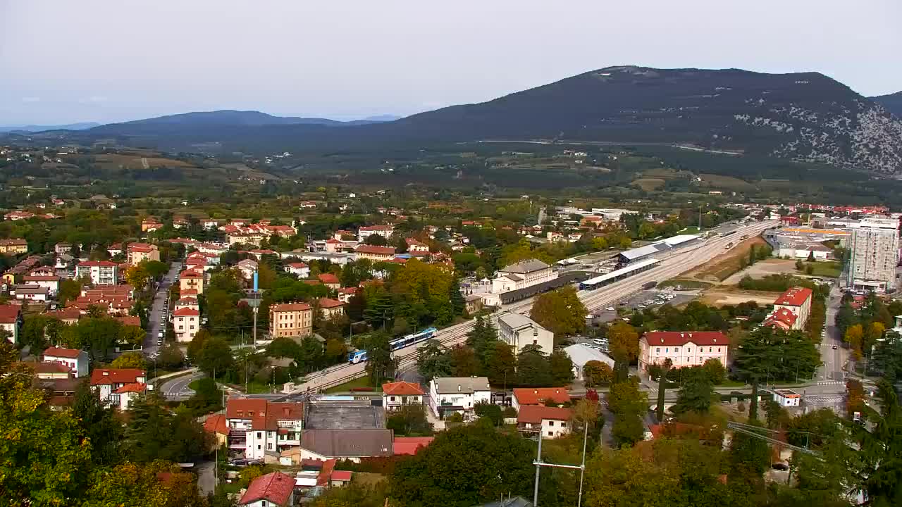 Nova Gorica i Gorica: Prekrasan Pogled iz Franjevačkog Samostana Kostanjevica