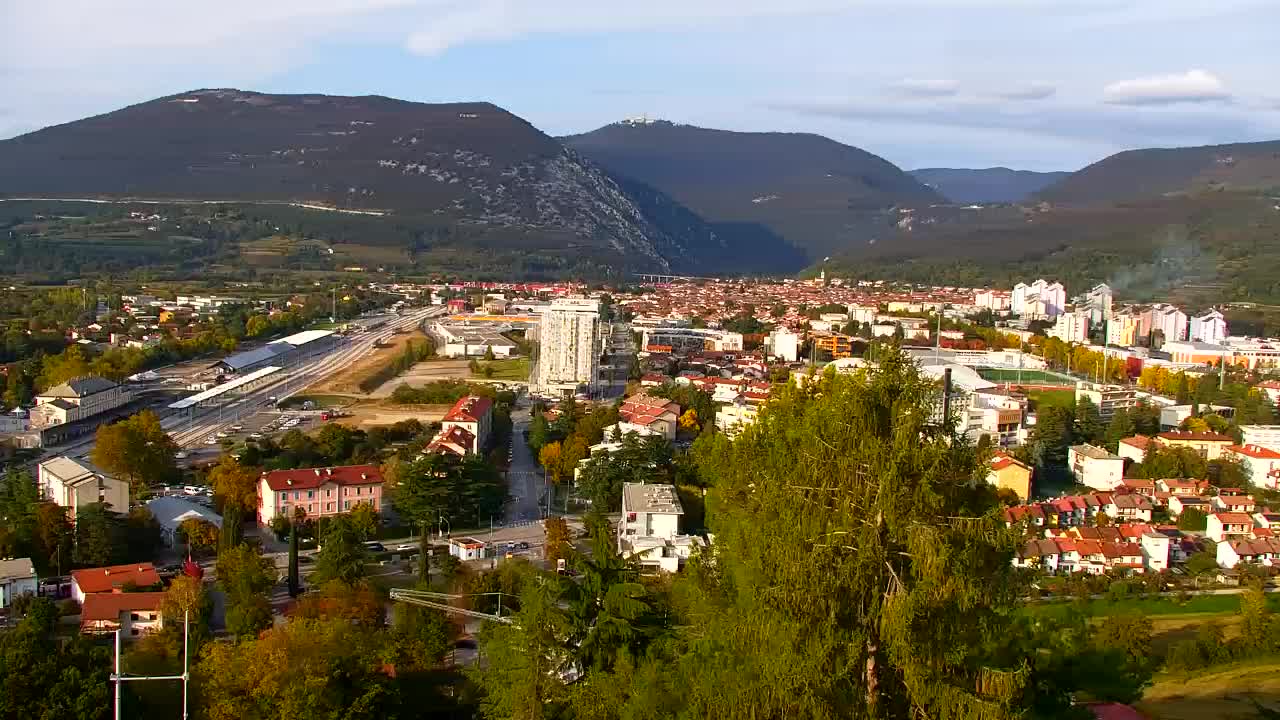 Nova Gorica in Gorica: Čudovit Razgled iz Frančiškanskega Samostana Kostanjevica