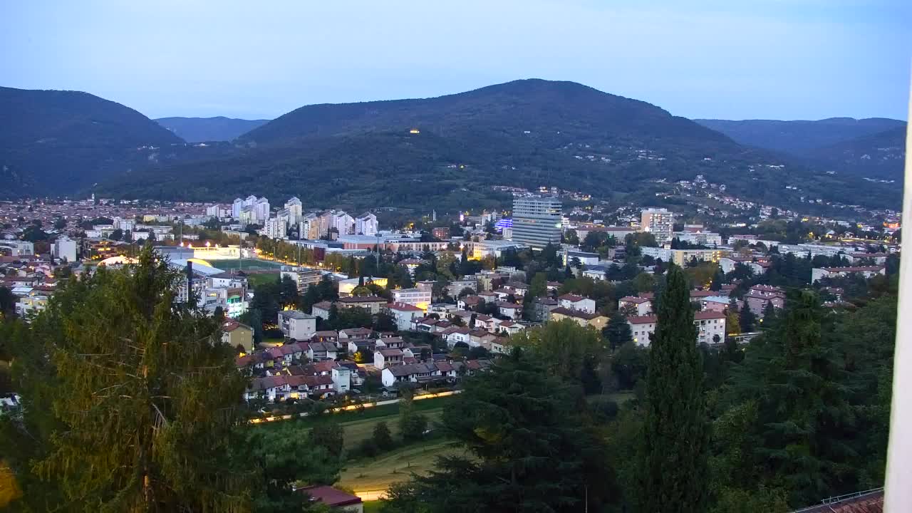 Nova Gorica et Gorizia : Vue Imprenable depuis le Monastère Franciscain de Kostanjevica
