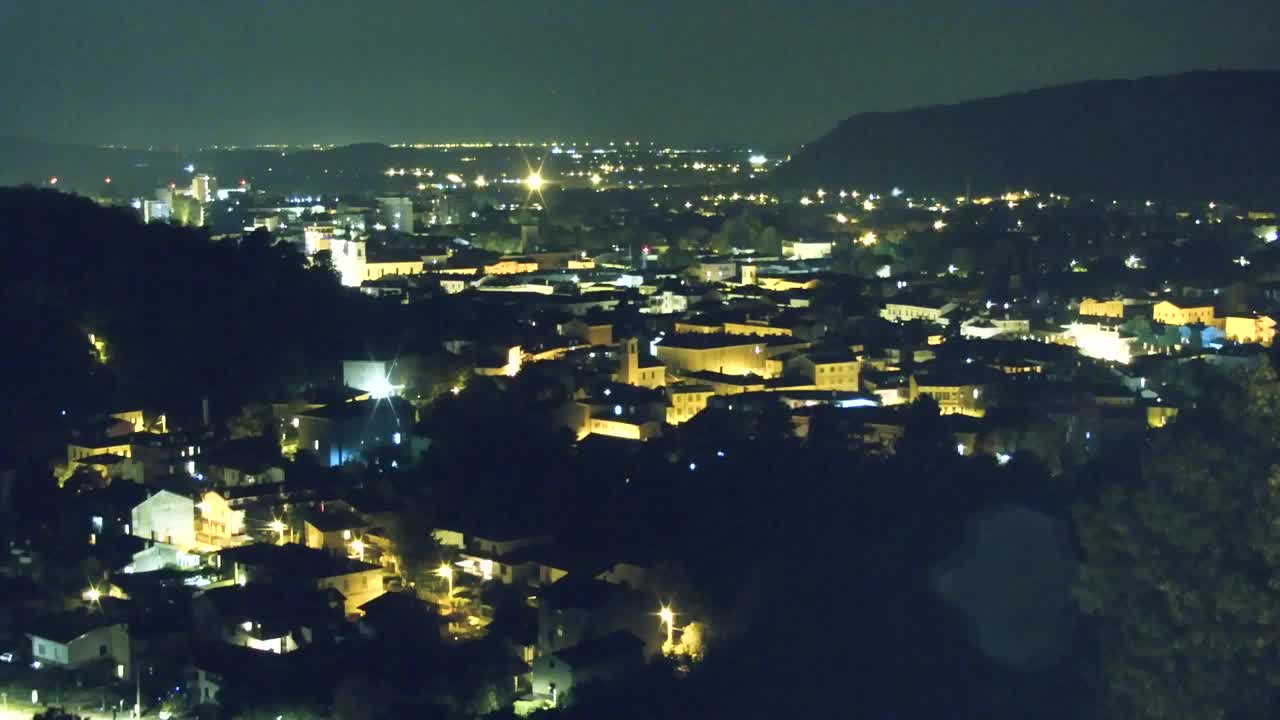 Nova Gorica in Gorica: Čudovit Razgled iz Frančiškanskega Samostana Kostanjevica
