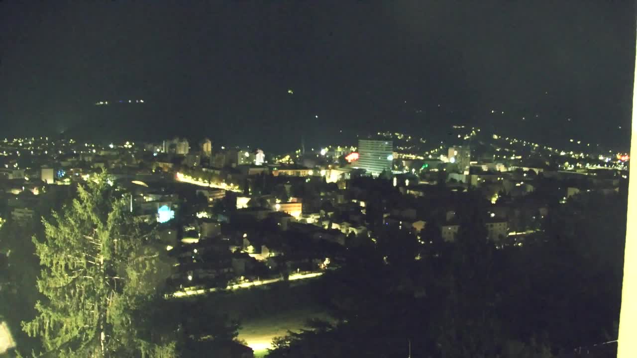 Nova Gorica i Gorica: Prekrasan Pogled iz Franjevačkog Samostana Kostanjevica