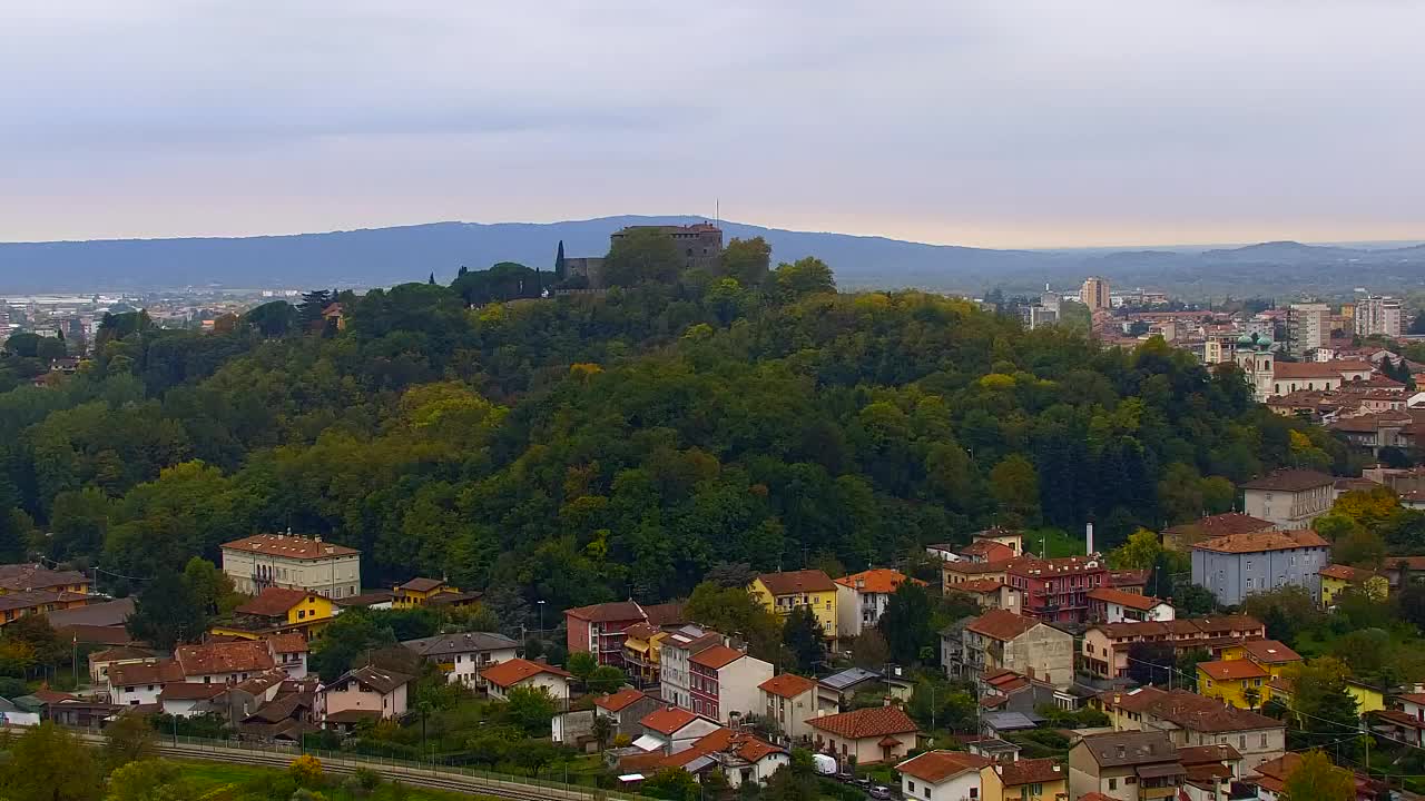 Nova Gorica in Gorica: Čudovit Razgled iz Frančiškanskega Samostana Kostanjevica