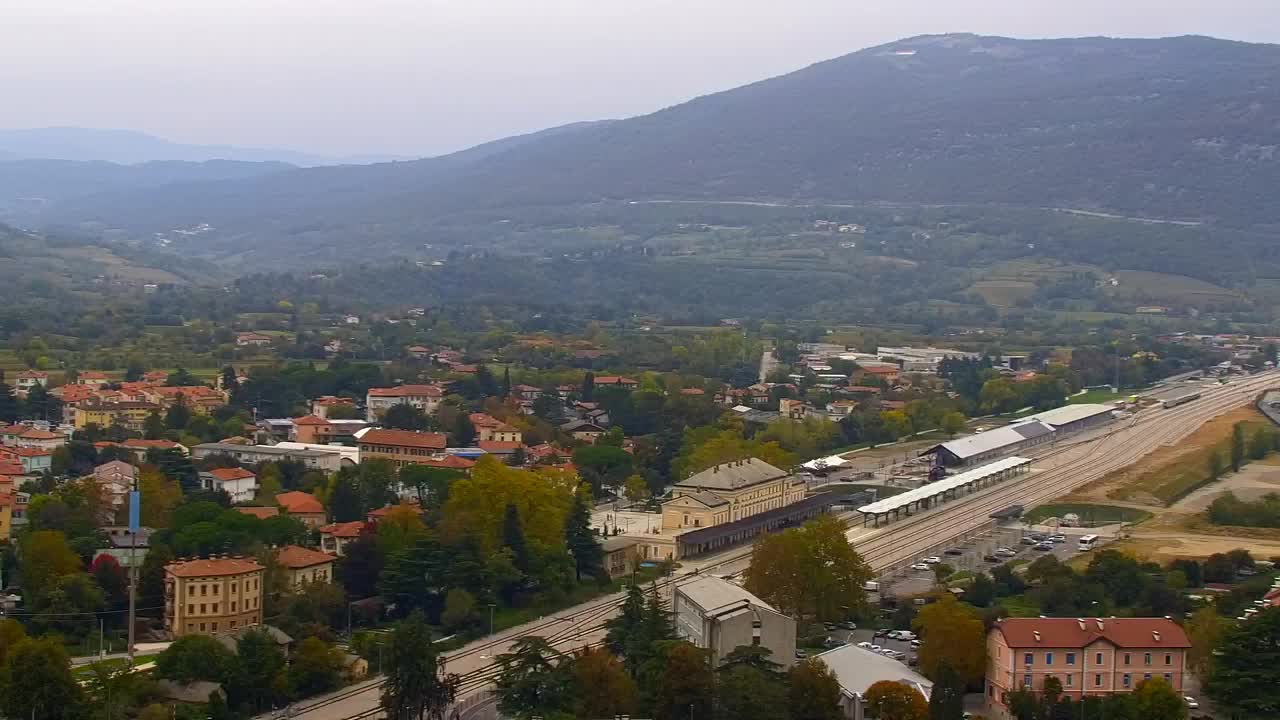 Nova Gorica i Gorica: Prekrasan Pogled iz Franjevačkog Samostana Kostanjevica