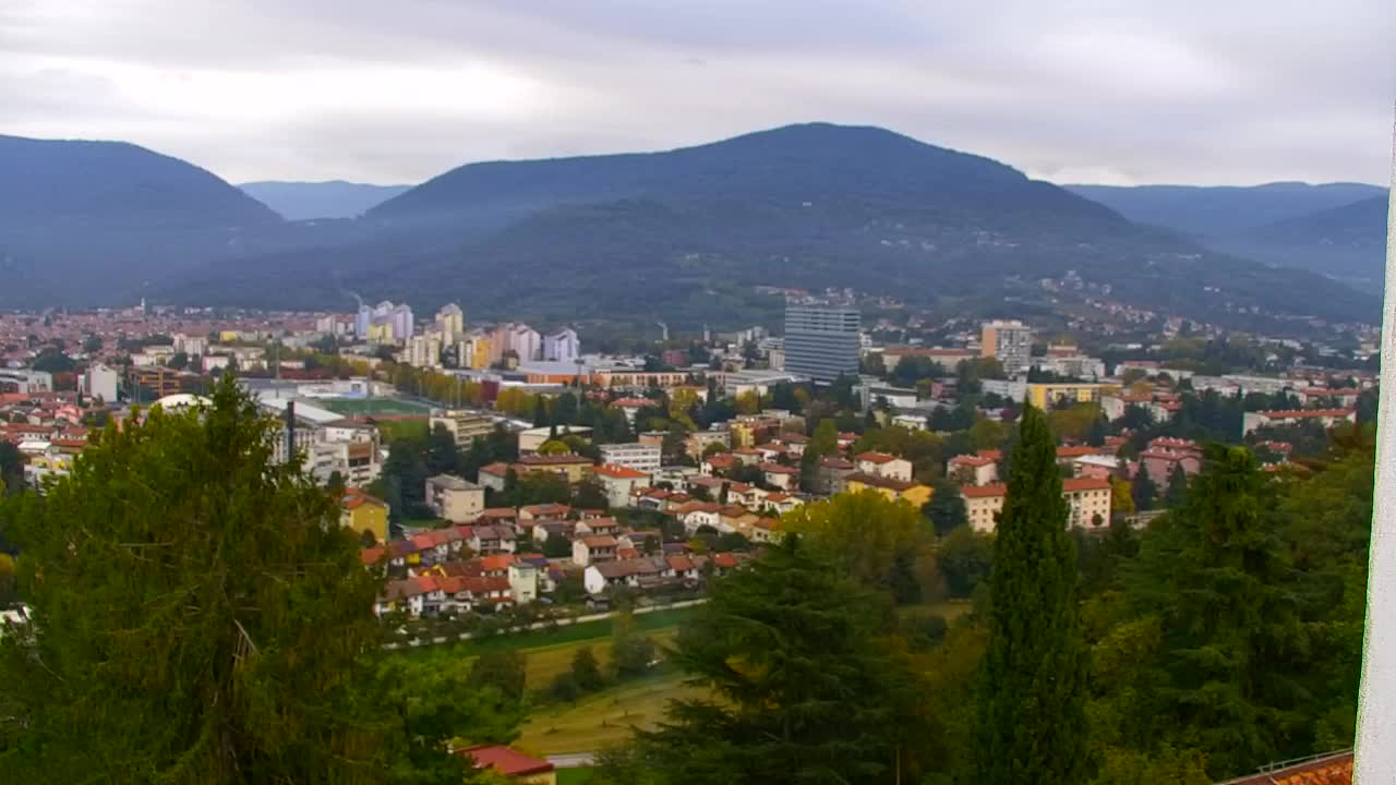 Nova Gorica in Gorica: Čudovit Razgled iz Frančiškanskega Samostana Kostanjevica