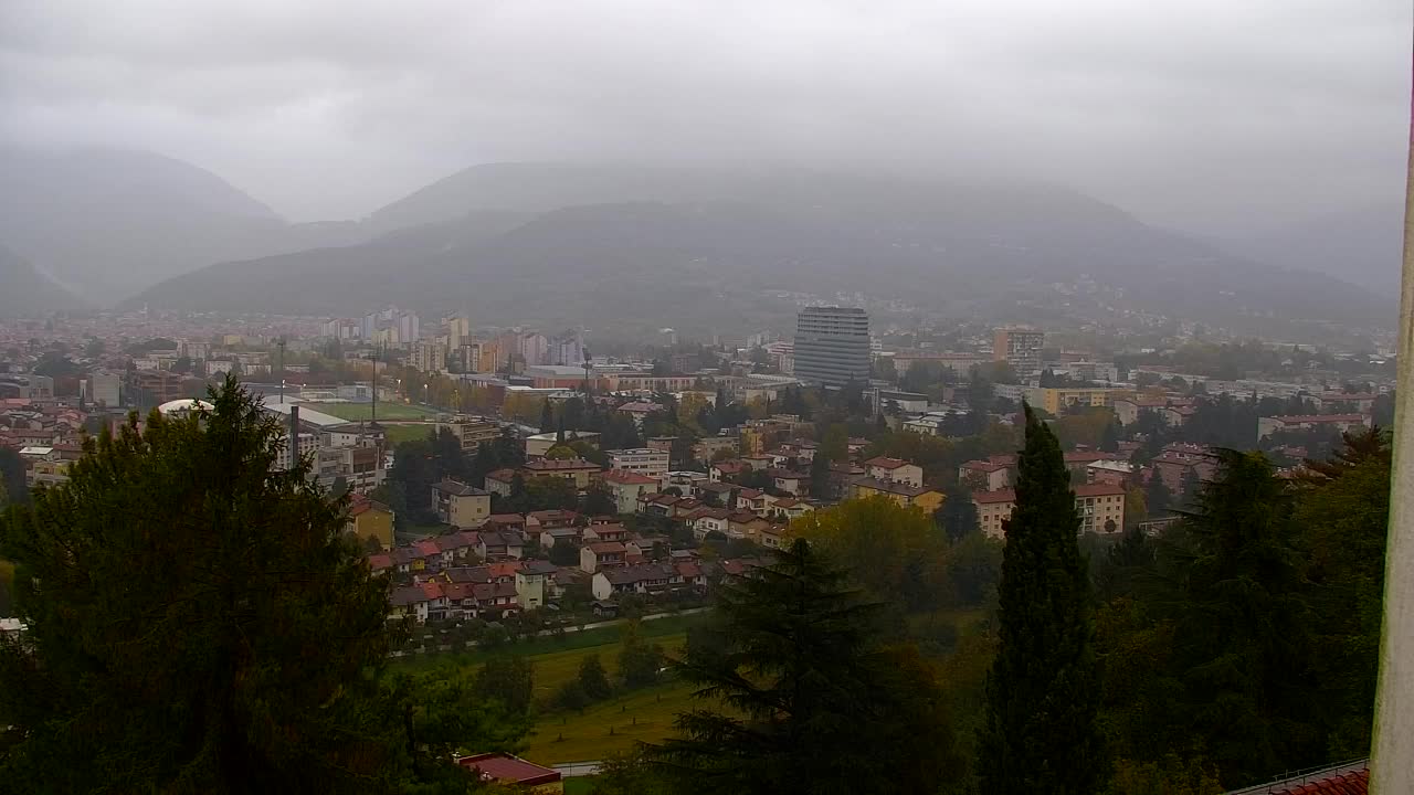Nova Gorica in Gorica: Čudovit Razgled iz Frančiškanskega Samostana Kostanjevica