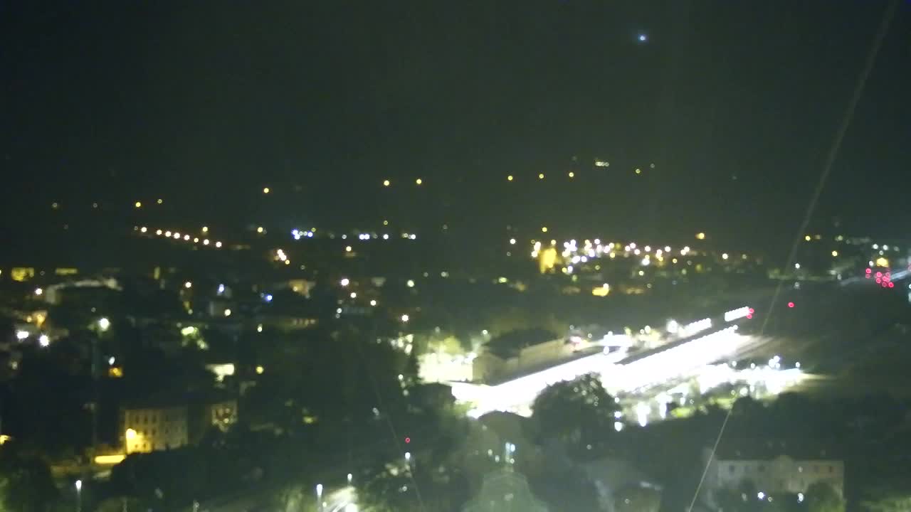 Nova Gorica in Gorica: Čudovit Razgled iz Frančiškanskega Samostana Kostanjevica