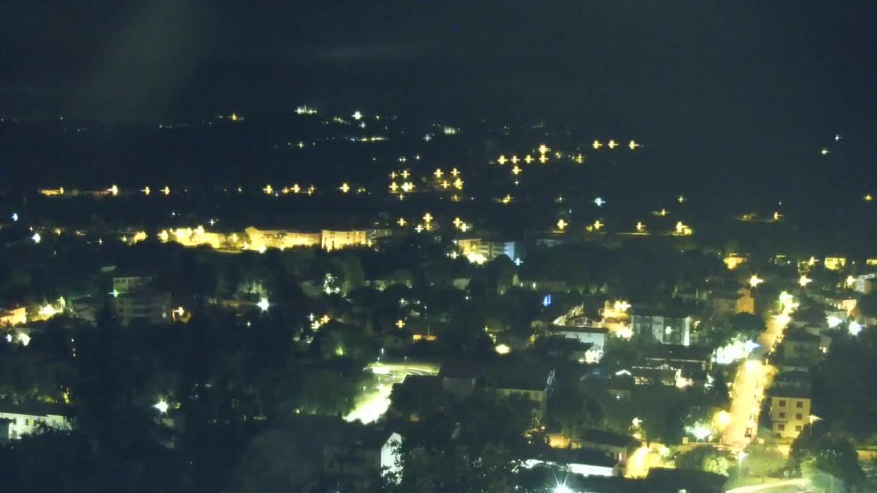 Nova Gorica in Gorica: Čudovit Razgled iz Frančiškanskega Samostana Kostanjevica