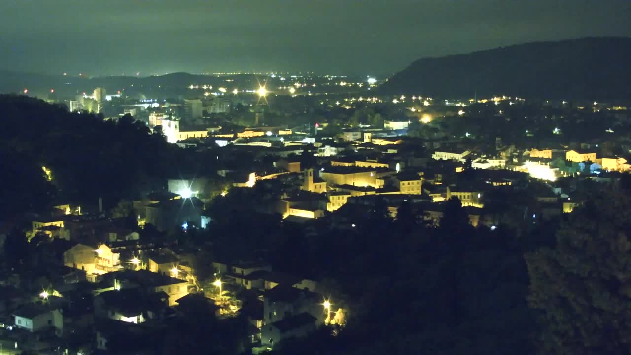 Nova Gorica i Gorica: Prekrasan Pogled iz Franjevačkog Samostana Kostanjevica