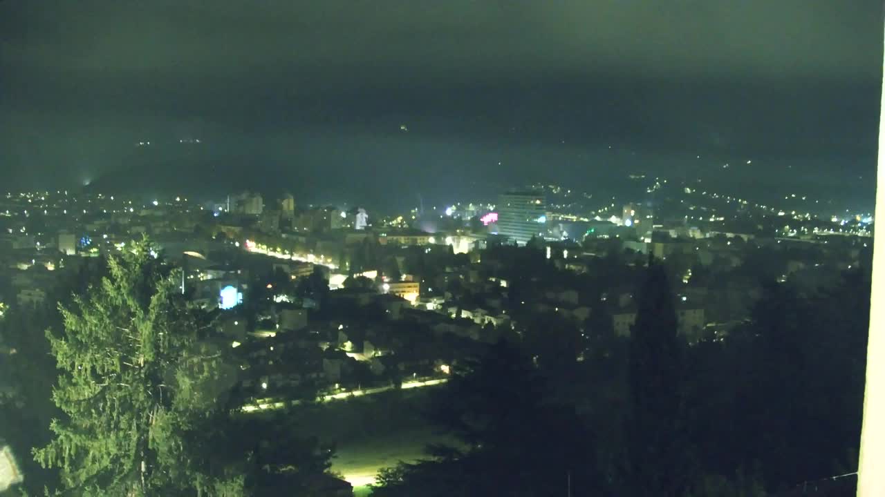 Nova Gorica in Gorica: Čudovit Razgled iz Frančiškanskega Samostana Kostanjevica