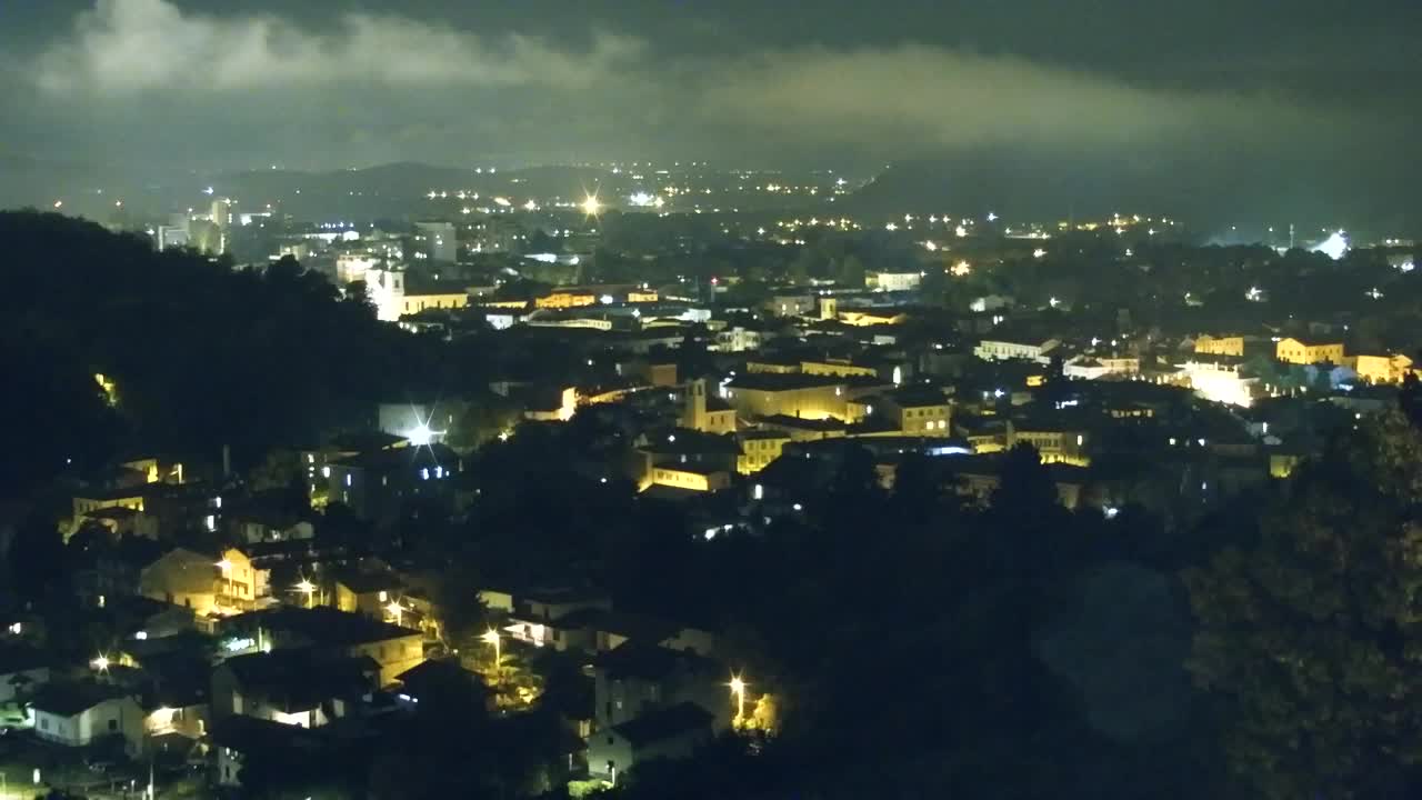 Nova Gorica i Gorica: Prekrasan Pogled iz Franjevačkog Samostana Kostanjevica
